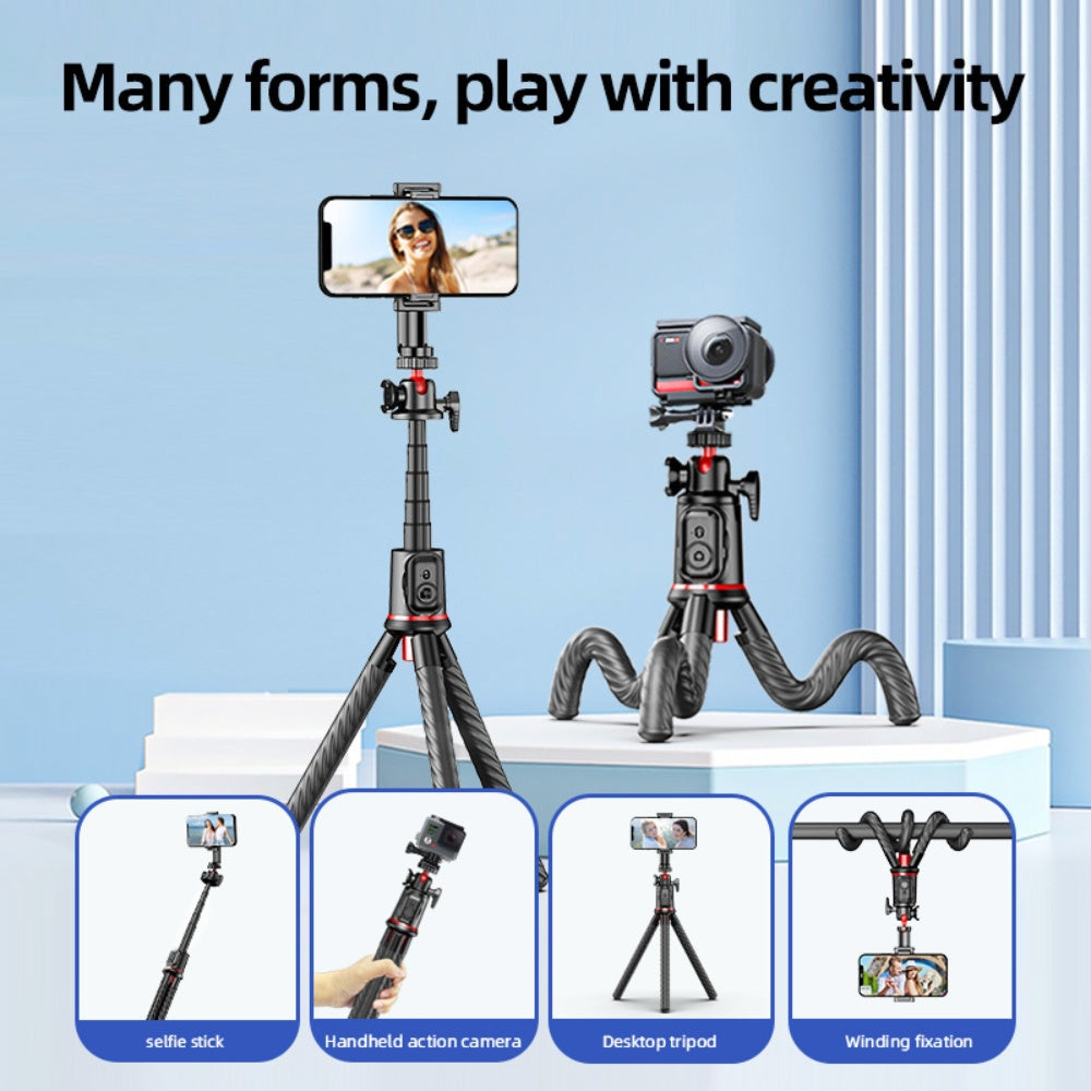 Rtako Octopus Extendable Tripod Selfie Stick image 5