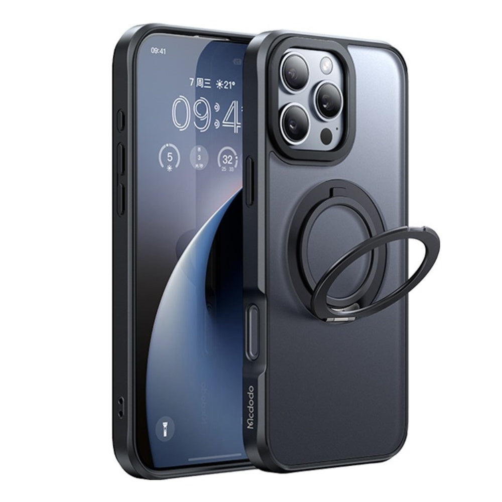Mcdodo Magnetic Ring Stand Case for iPhone 16 Pro Max image 0