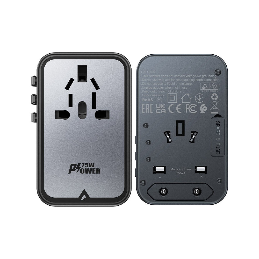 AceFast PWRup PD75W GaN Multifunctional Charging Adapter Z1 image 5