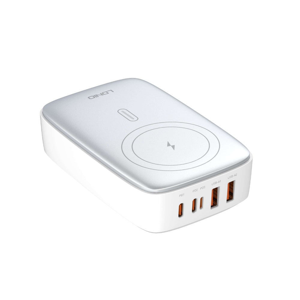 Ldnio 140W Multiport Desktop Wireless Charger Q4010 - White image