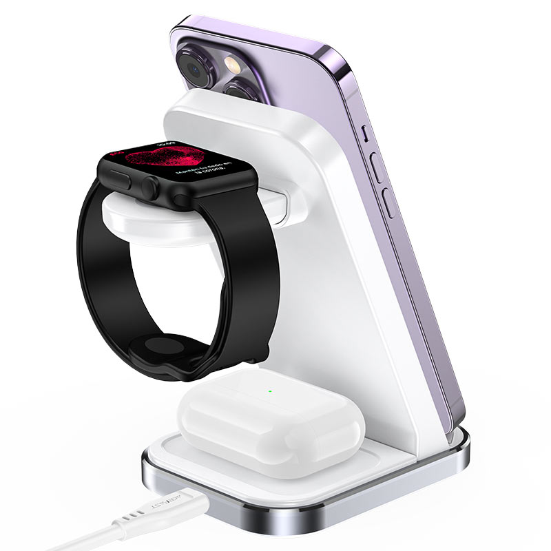 AceFast AirCharge 3 in 1 Wireless Charger Desktop Holder E15 image 2
