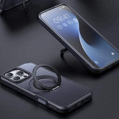 Mcdodo Magnetic Ring Stand Case for iPhone 16 image 1