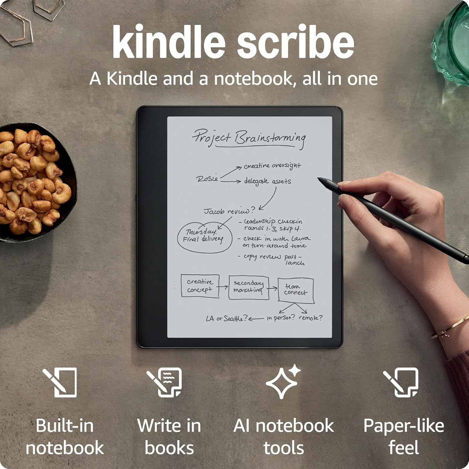 Amazon Kindle Scribe with Basic Pen (16GB) image 1