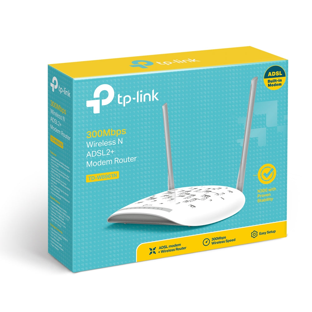 TP-Link TD-W8961N Wireless N ADSL2+ Modem Router image 3