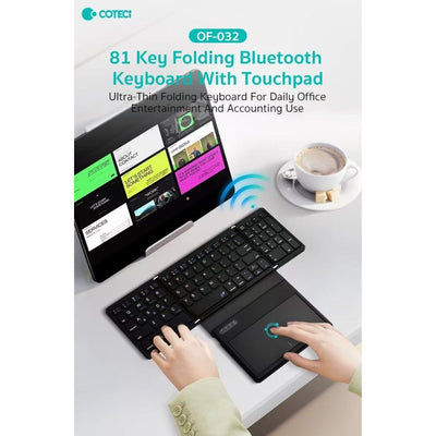 Coteci Folding Keyboard with TouchPad image 1