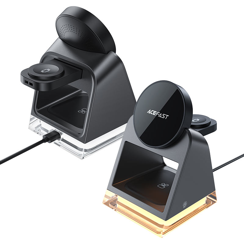 AceFast AirCharge 3 in 1 Wireless Charger Desktop Holder E17 image 2