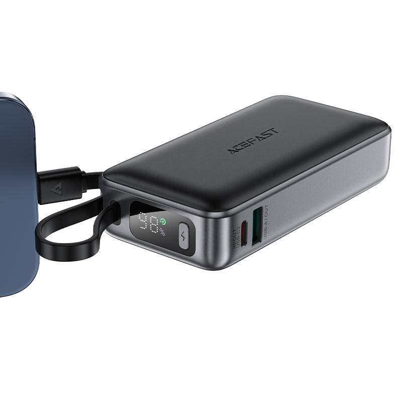 AceFast PWRup PD30W Power Bank with Cable 10000mAh M7 image 4
