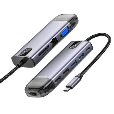 Mcdodo USB-C 10 in 1 Dongle HUB HU-742 image 0