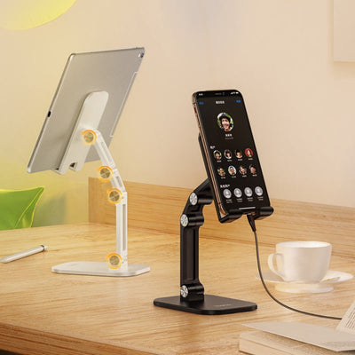 Hoco Folding Desktop Stand for Phones and Tablets PH34 image 1