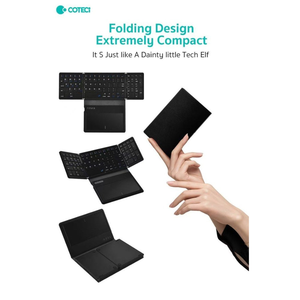 Coteci Folding Keyboard with TouchPad image 4
