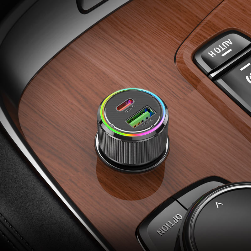 Hoco 38W Car Charger NZ14A image 1
