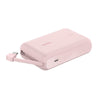 Belkin BoostCharge Power Bank 10K 20W with Integrated Cable - Pink image