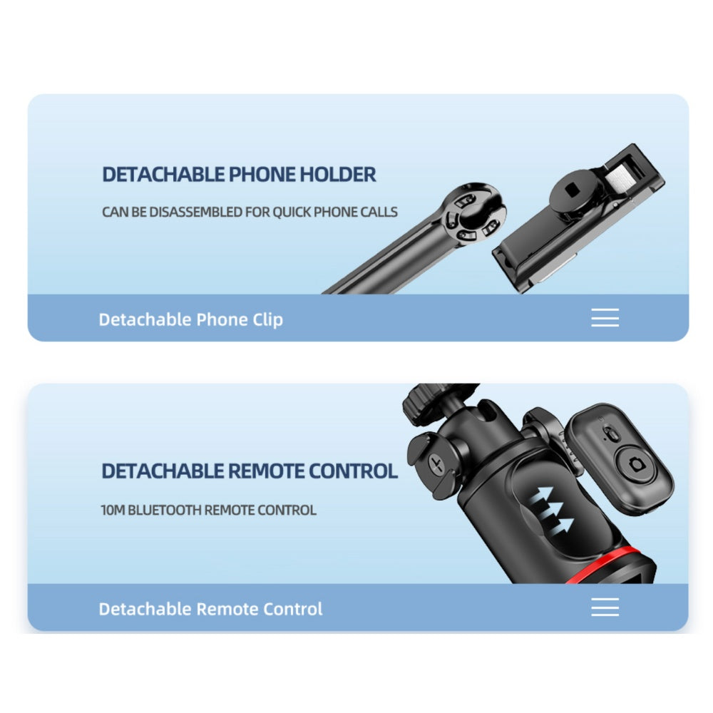 Rtako Octopus Extendable Tripod Selfie Stick image 9