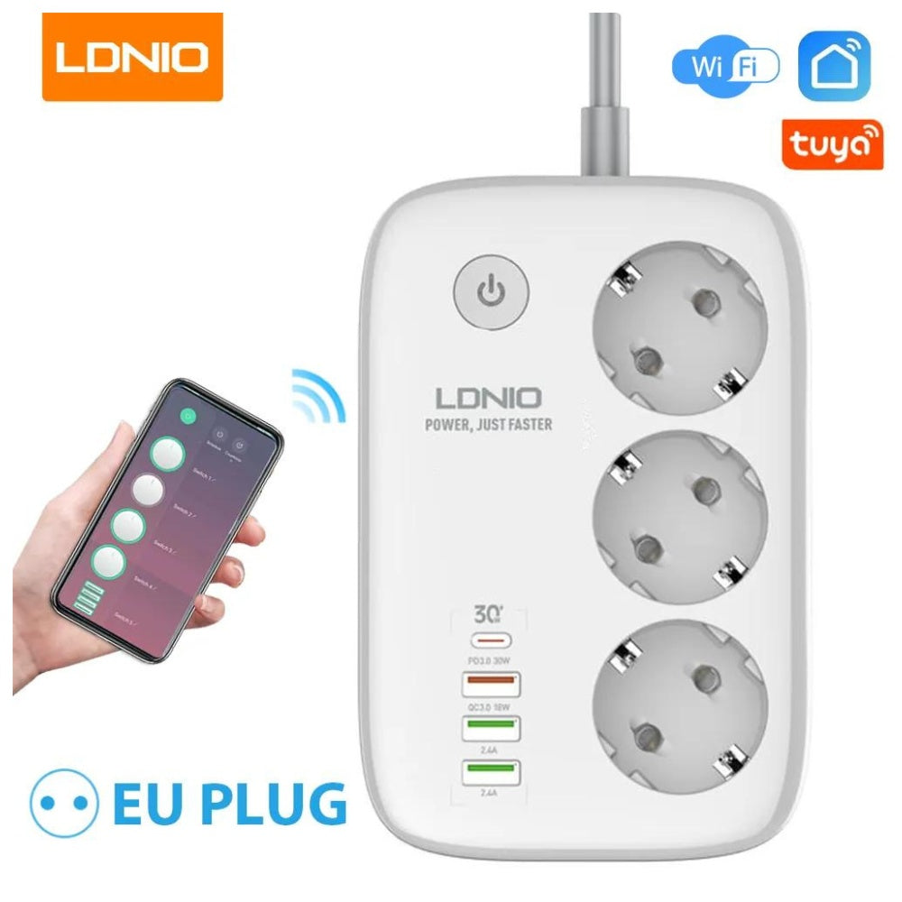Ldnio Wifi Smart Power Strip SEW3452 image 1