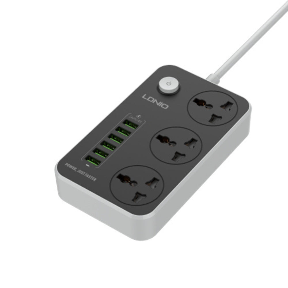 Ldnio 3 AC Outlets EU Power Strip SE3604 2500W image 0
