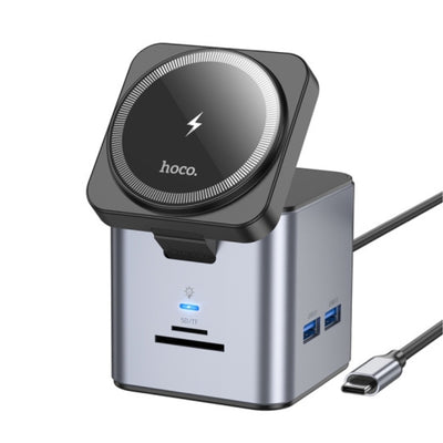 Hoco HB49 9-in-1 Docking Station 100W HDMI Ethernet image 1