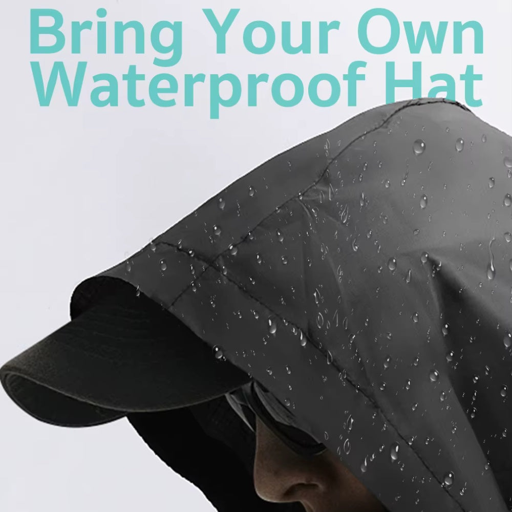 Coteci Foldable Luggage BackPack with Hat image 4