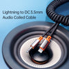 Mcdodo Lightning to 3.5mm Coiled Cable image 2
