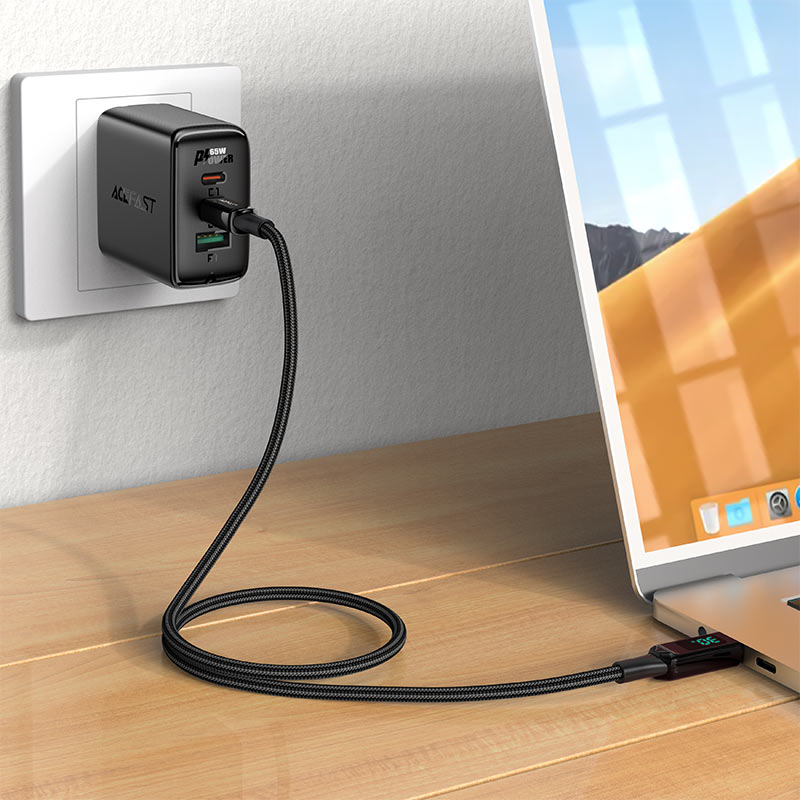 AceFast USB-C to Lightning Charging Data Cable C6-01 image 1