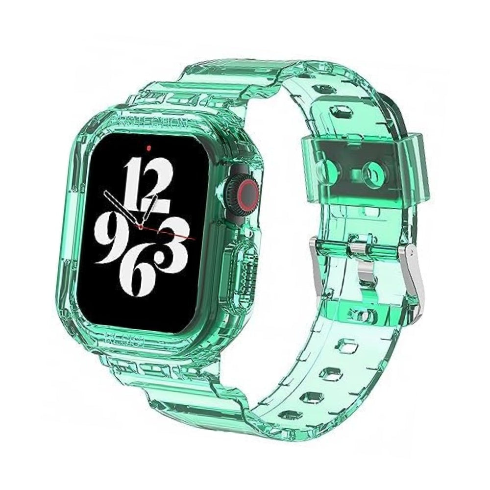 Coteci Integrated Case Strap for Apple Watch 44 45mm image 2