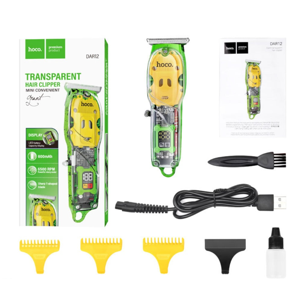 Hoco Transparent Hair Clipper DAR12 image 2