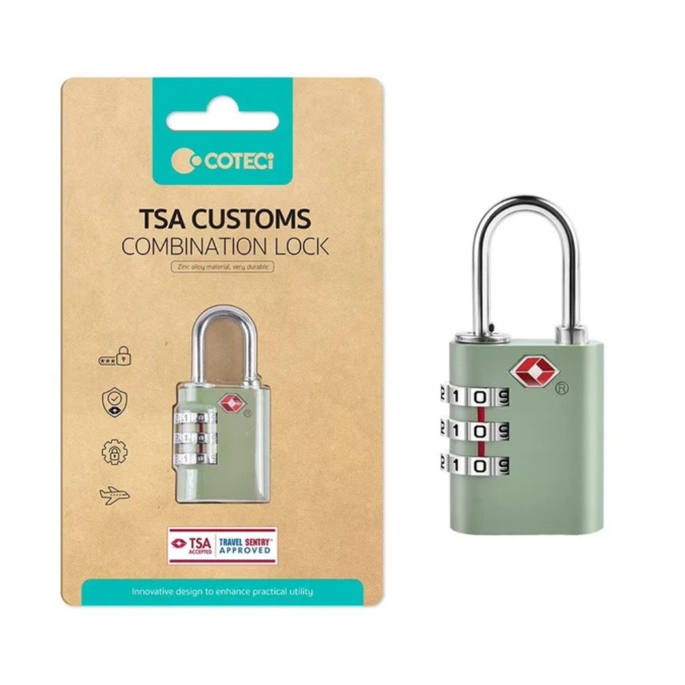 Coteci Zinc Alloy TSA Lock 3 Digit Combination Code Lock image 9