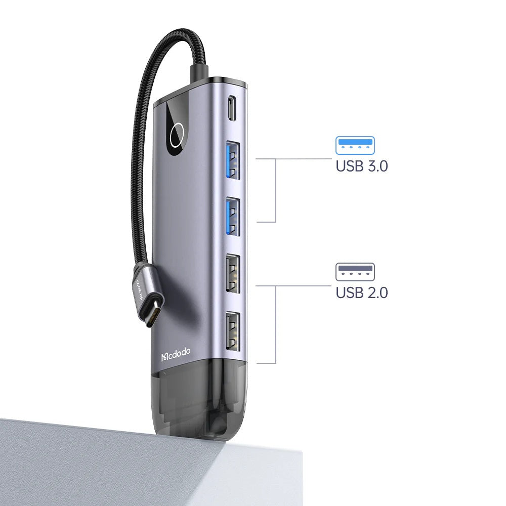 Mcdodo USB-C 10 in 1 Dongle HUB HU-742 image 6