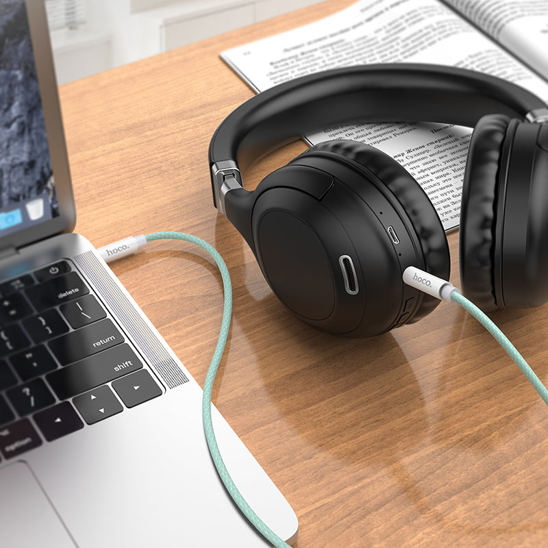 Hoco Aux Audio Cable 1m UPA19 image 1