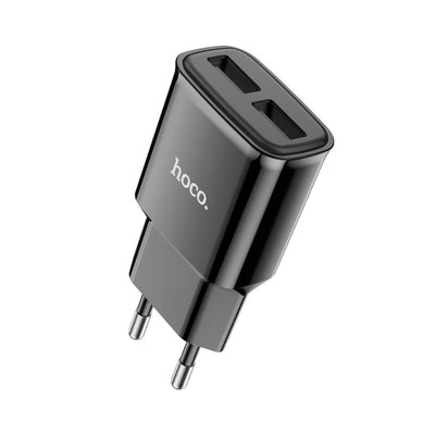 Hoco C88a Dual Port Wall Charger image 1