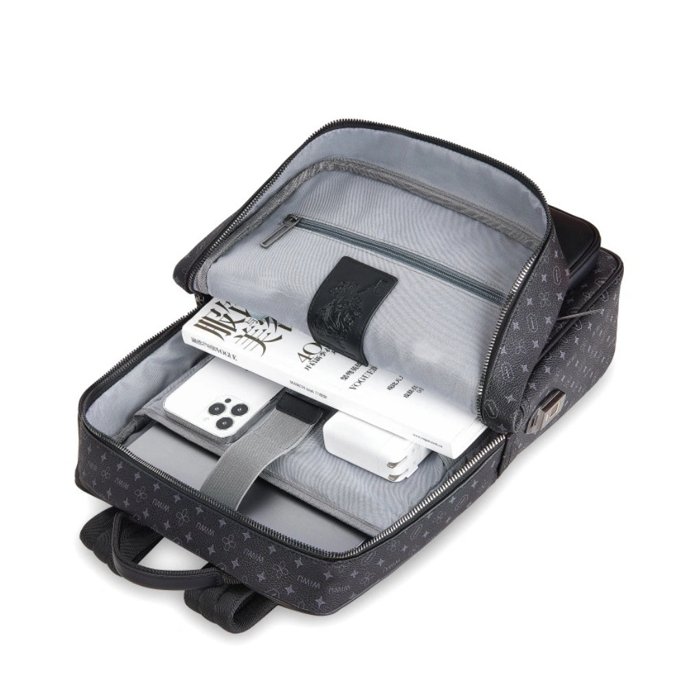 WiWu Anti-Theft Fingerprint Lock Backpack 15.6-inch image 4