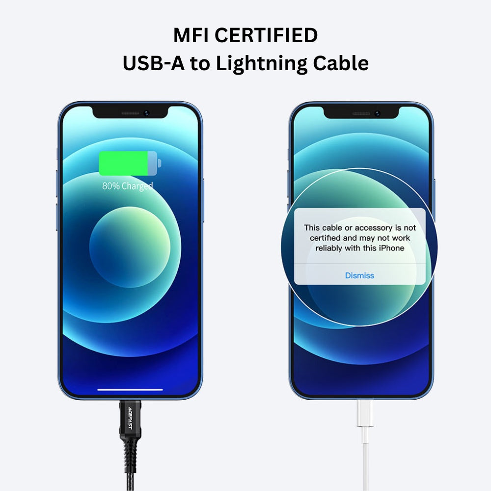 Acefast C1-02 USB-A to Lightning Cable image 3