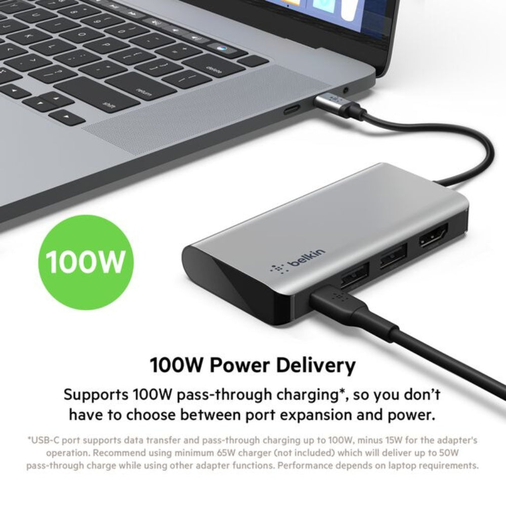 Belkin USB-C 4-in-1 Multiport Adapter image 4