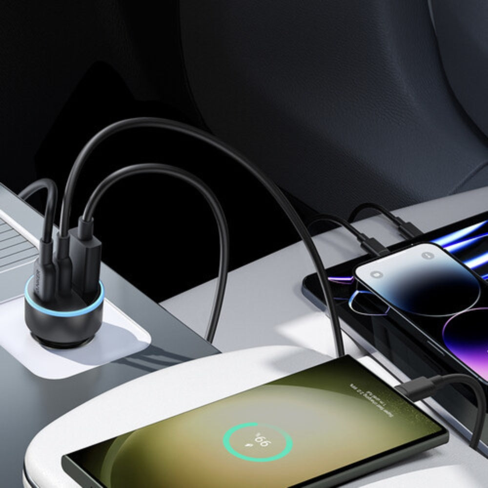 Anker 335 Car Charger 67W with USB-C Cable image 1