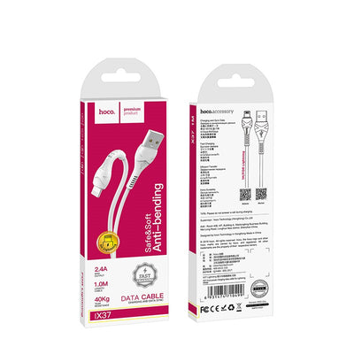 Hoco X37 PVC Lightning Cable image 1
