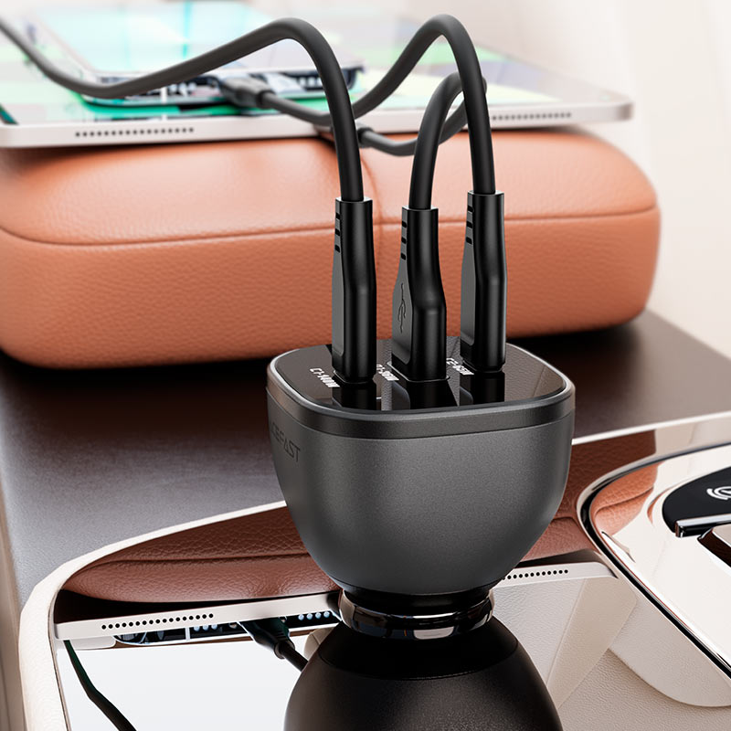 AceFast PWRup 165W Fast Car Charger B14 image 2