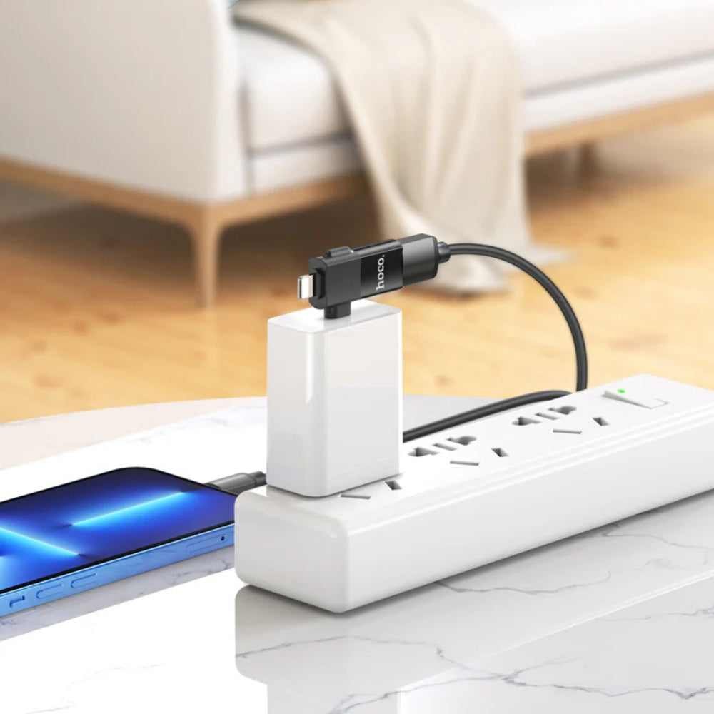 Hoco 2 in 1 USB Adapter UA17 image 2