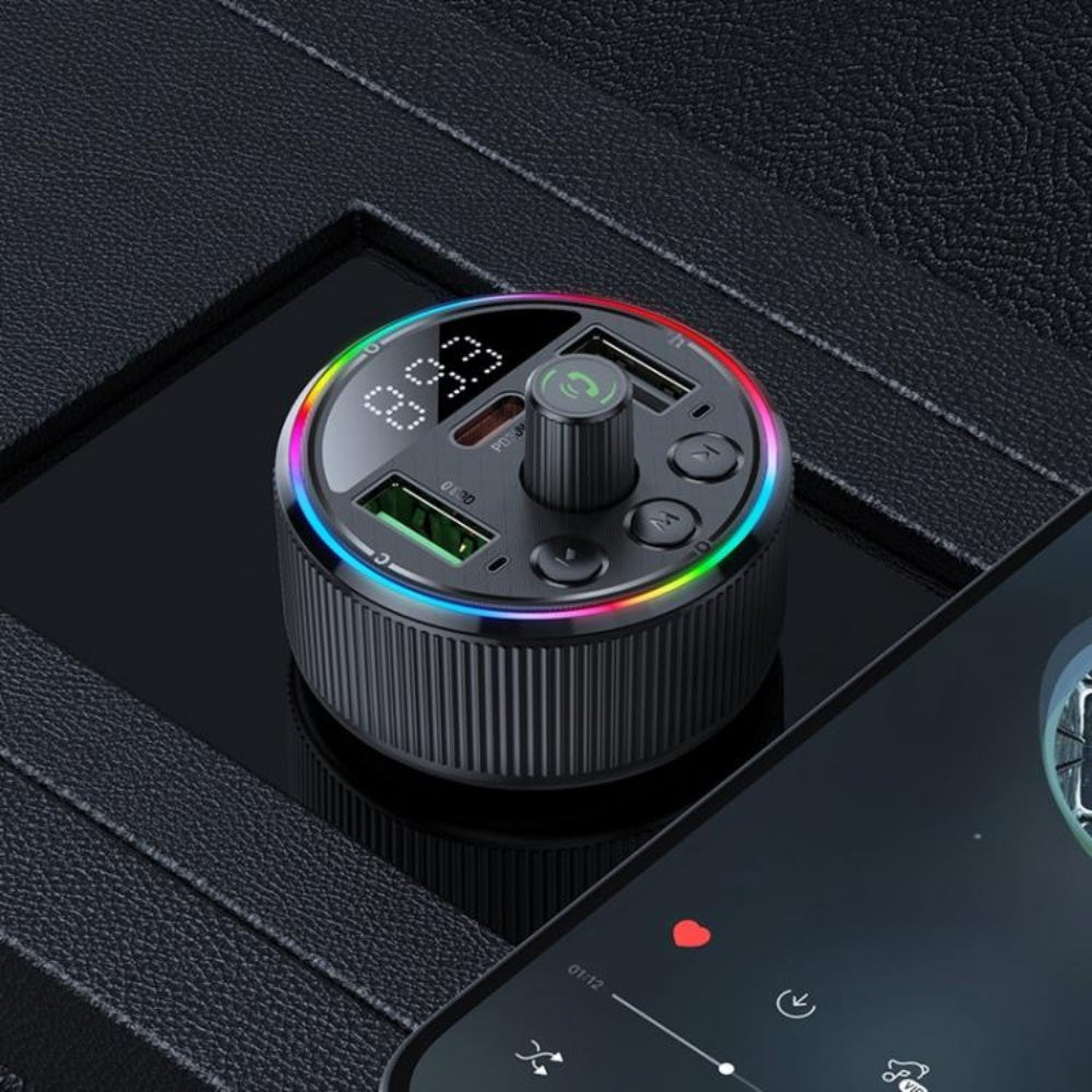 Hoco PD30W QC3.0 Car FM Transmitter E82 image 2