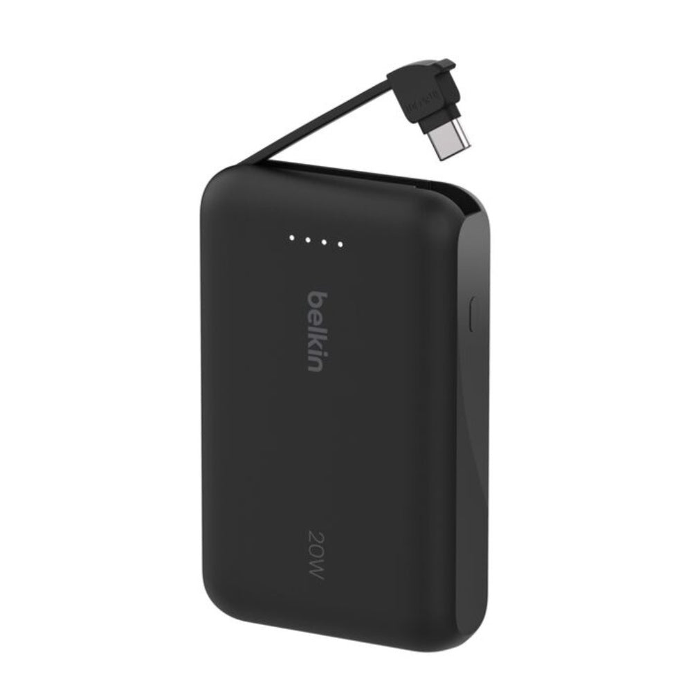 Belkin BoostCharge Power Bank 10K 20W with Integrated Cable image 1