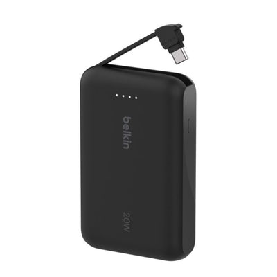 Belkin BoostCharge Power Bank 10K 20W with Integrated Cable image 1