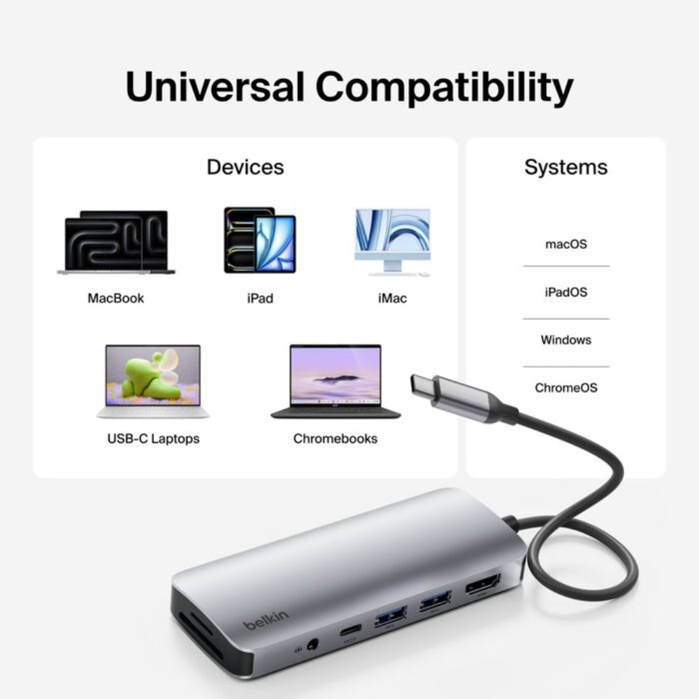 Belkin USB-C 7-in-1 Multiport Adapter image 6