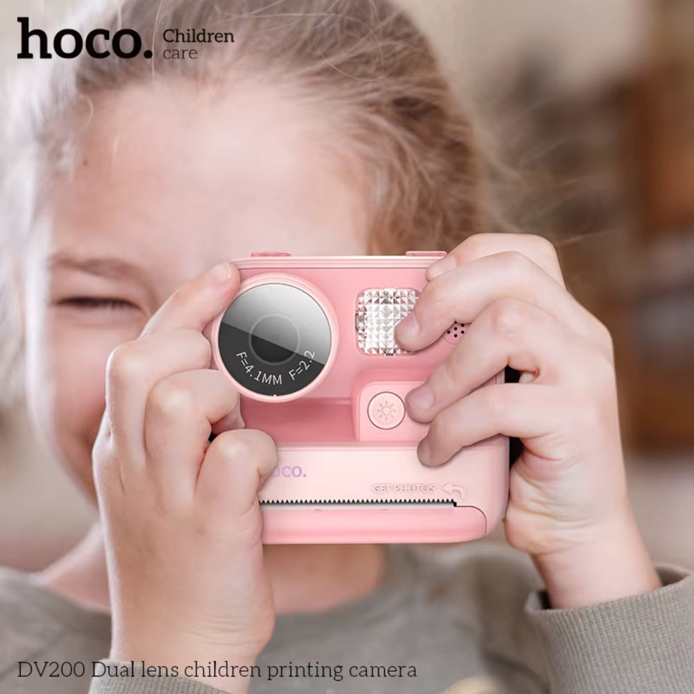 Hoco Dual Kids Printing Camera DV200 image 2