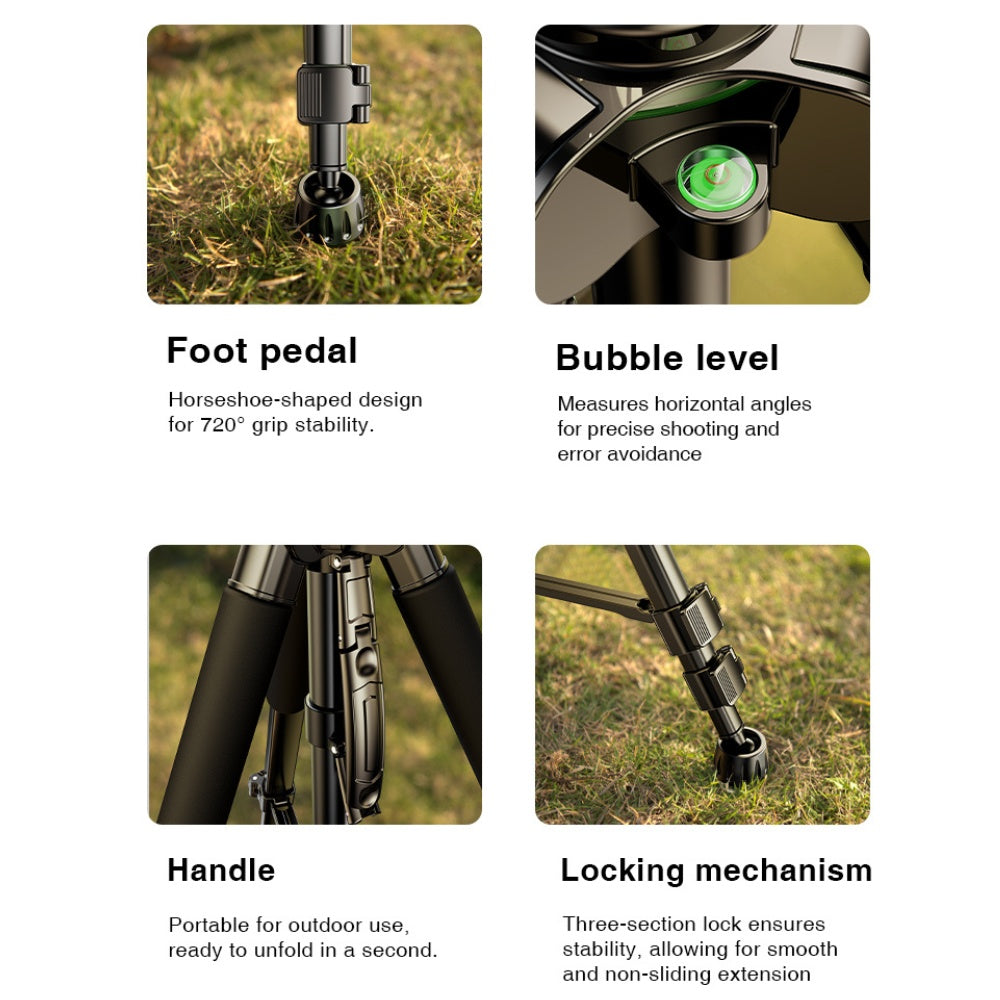 Rtako 1.9M Hexagonal Photography Tripod VT-990S image 6