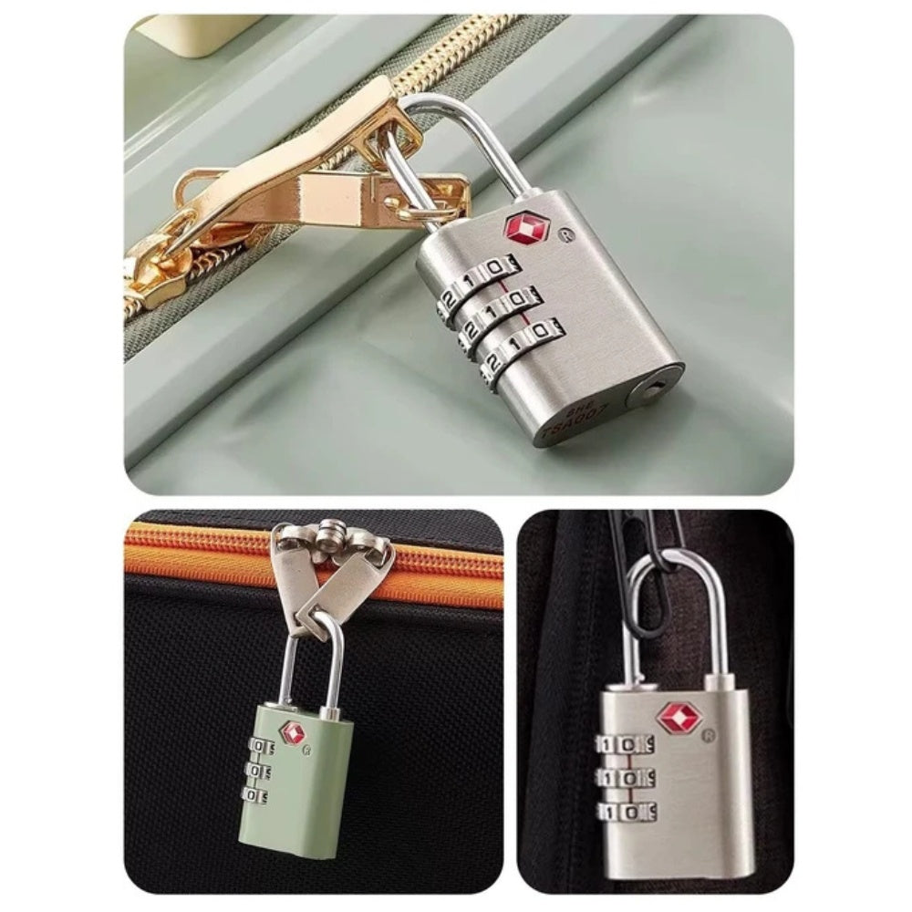 Coteci Zinc Alloy TSA Lock 3 Digit Combination Code Lock image 6