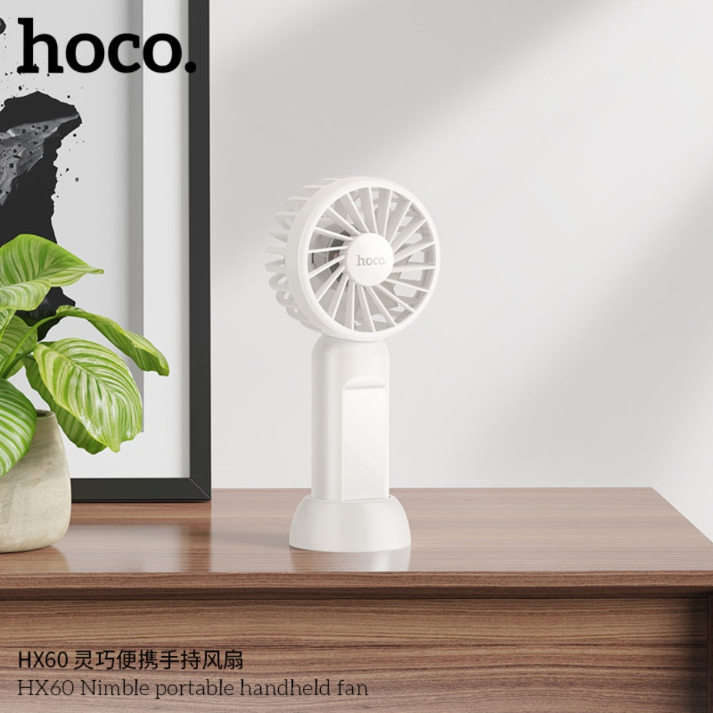 Hoco HX60 Nimble Portable Rechargeable Fan image 4