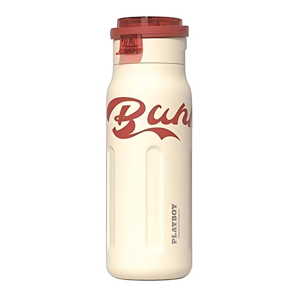 PlayBoy Baroque Sports Water Bottle 620mL - White image