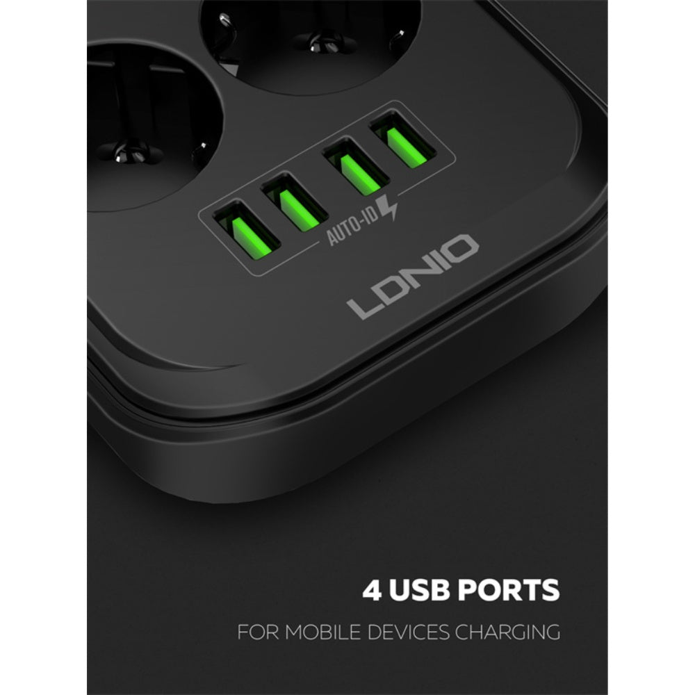 Ldnio 6 AC Outlets Power Strip SE6403 image 1