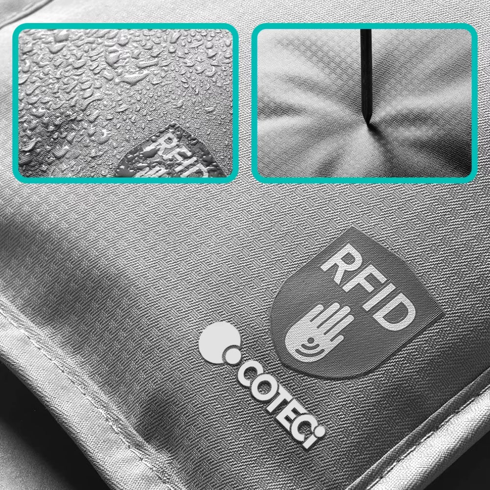 Coteci Anti-Theft Swipe Passport Bag image 4