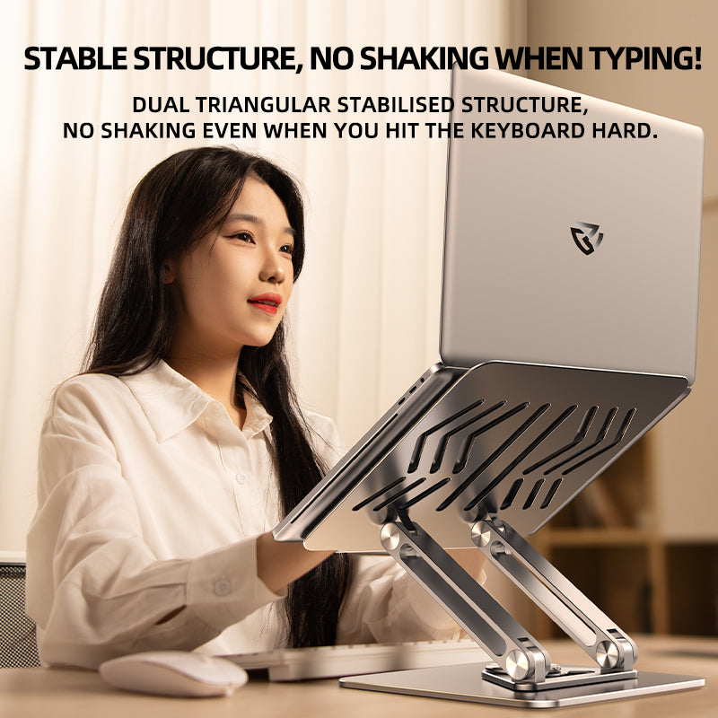 Rtako Adjustable Laptop Stand Rotating Base RS-CP84 image 4