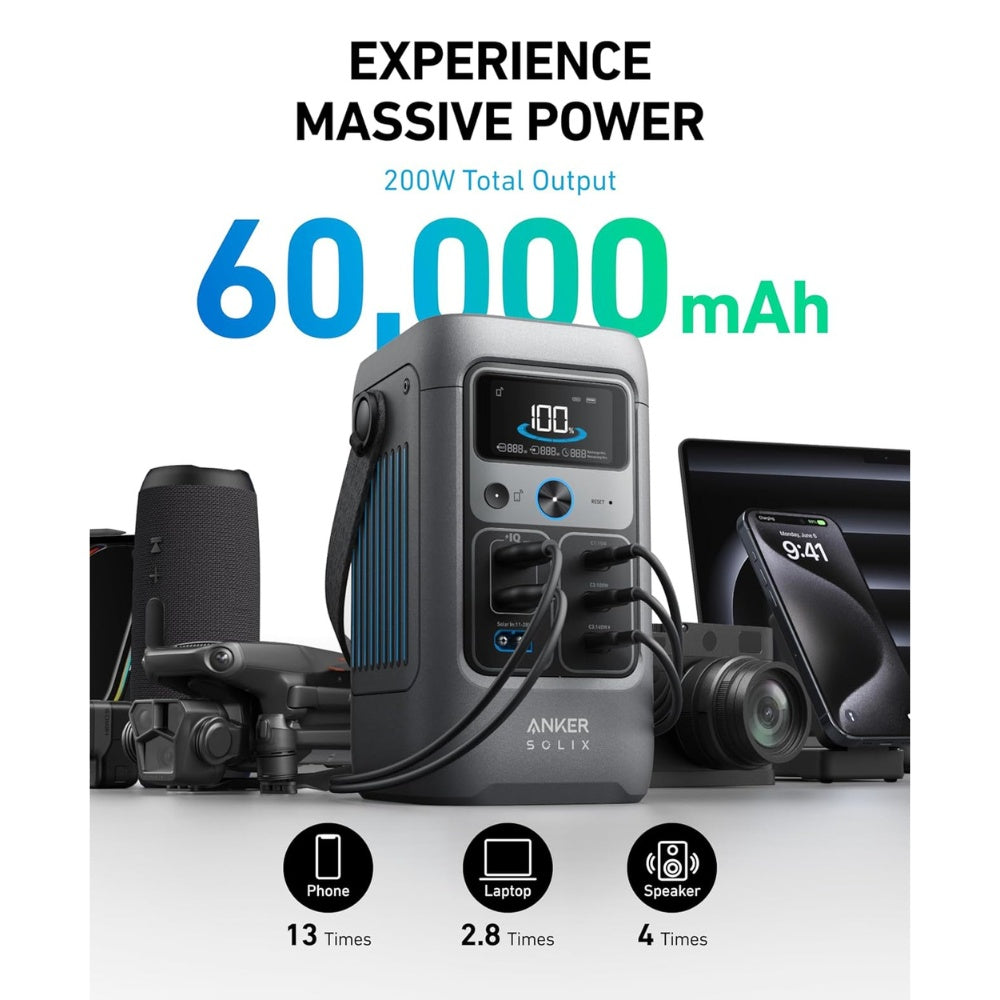 Anker Portable Power Station SOLIX C200 DC