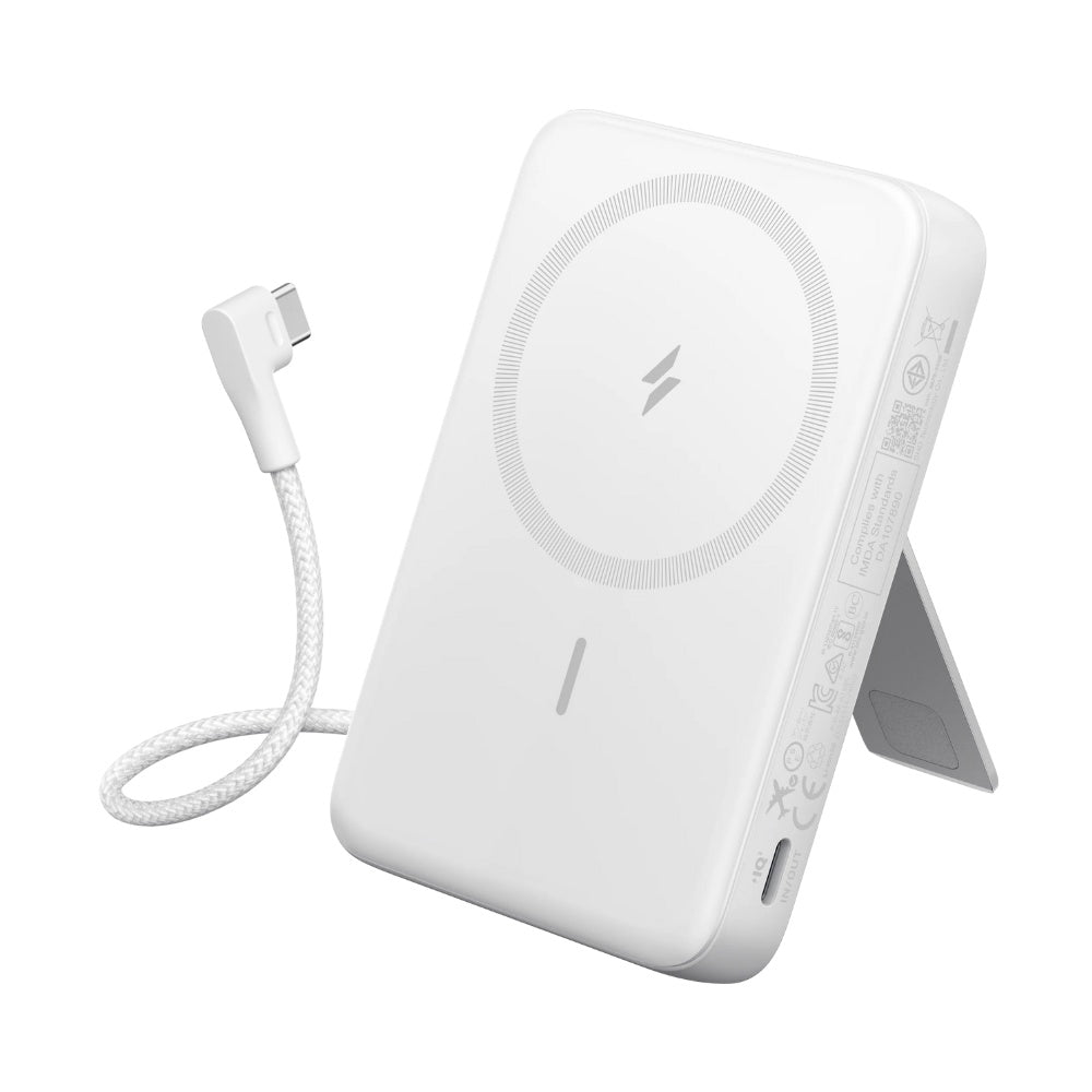 Anker Power Bank (10K Magnetic Built-In USB-C Cable)
